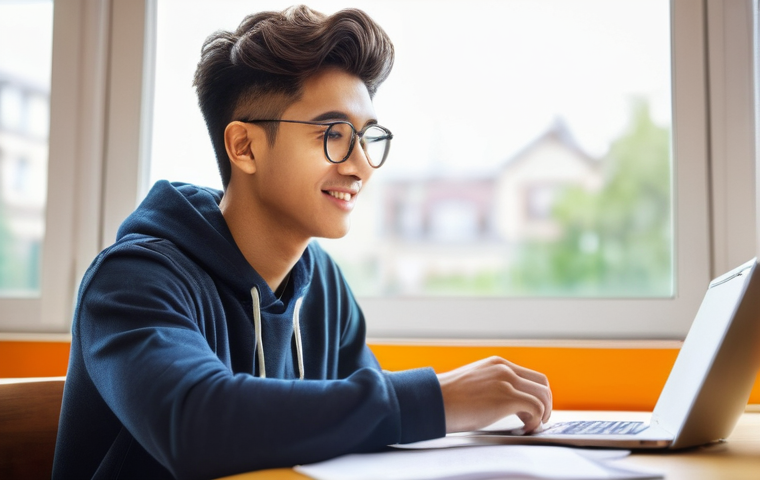 행복을 위한 삶의 목적 찾기 - **Prompt 1: Inner Peace and Self-Reflection**
    "A serene young woman, approximately 20-25 years o...