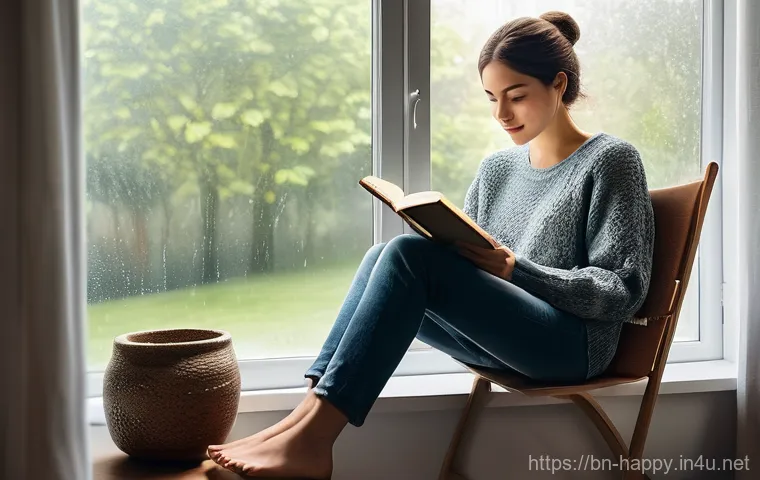 행복을 위한 습관 트래킹 - **Prompt:** "A vibrant and energetic scene depicting healthy morning habits. In the foreground, a yo...