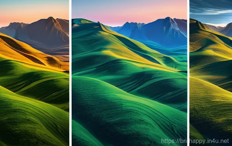 행복한 사람들의 인간 관계 관리 - Here are three detailed image prompts: